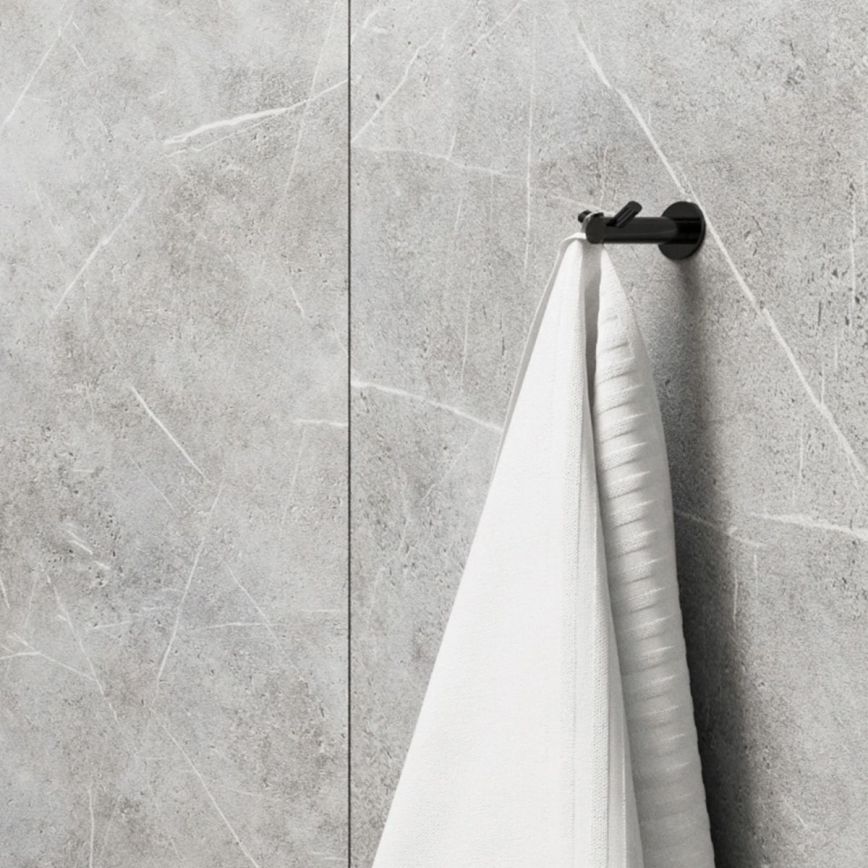 OMNIRES MP60120BL - Zidna kuka MODERN PROJECT matirana crno