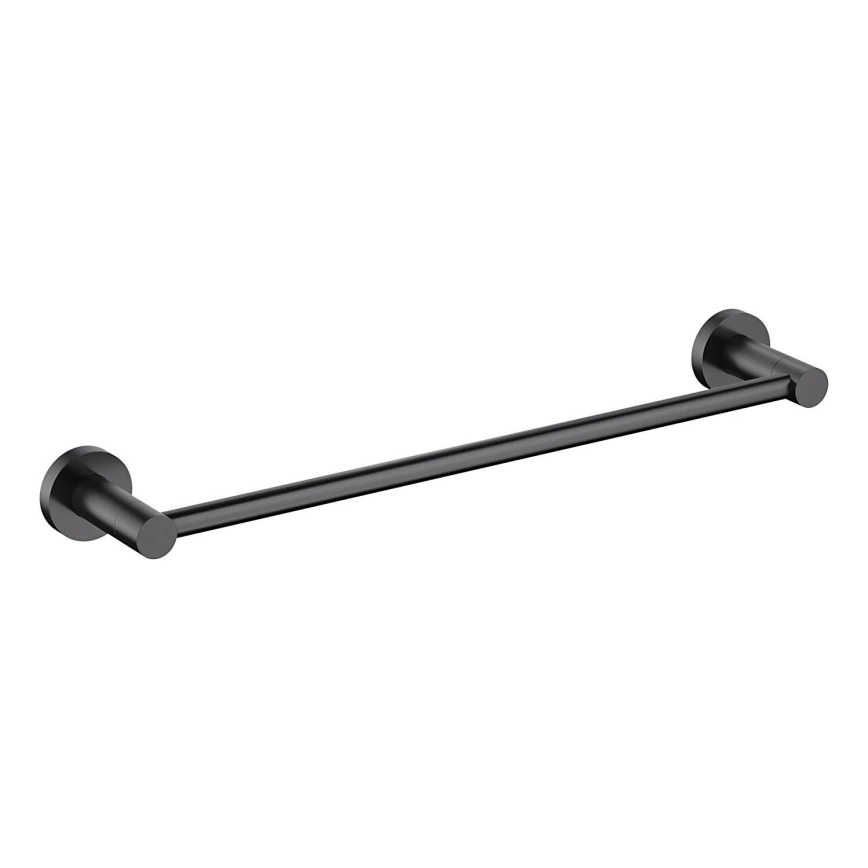 OMNIRES MP60214AT - Zidni držač za peškire MODERN PROJECT 40 cm matirana crno