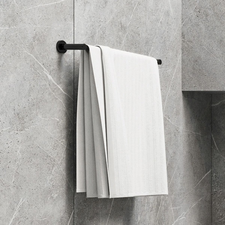OMNIRES MP60214BL - Zidni držač za peškire MODERN PROJECT 40 cm matirana crno