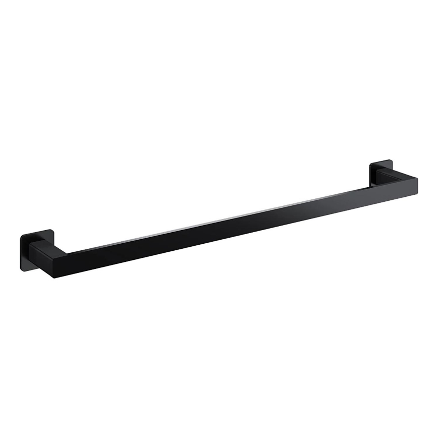 OMNIRES NL80216BL - Zidni držač za peškire NELSON 62 cm matirana crno