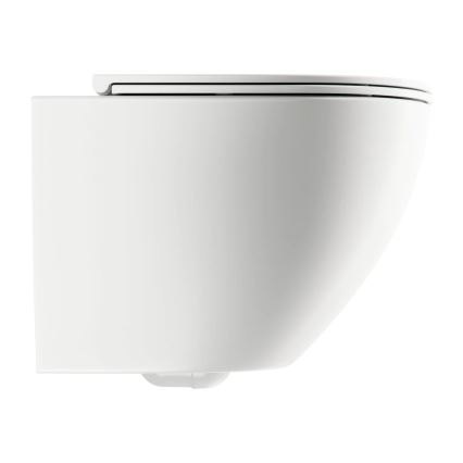 OMNIRES OTTAWAMWBM - Viseća WC školjka sa daskom SoftClose OTTAWA keramika/mat bela