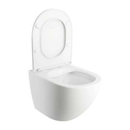 OMNIRES OTTAWAMWBM - Viseća WC školjka sa daskom SoftClose OTTAWA keramika/mat bela