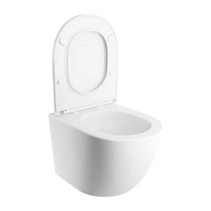 OMNIRES OTTAWASPXMWBM - Viseća WC školjka sa daskom SoftClose OTTAWA keramika/mat bela