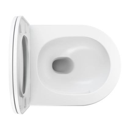 OMNIRES OTTAWASPXMWBM - Viseća WC školjka sa daskom SoftClose OTTAWA keramika/mat bela