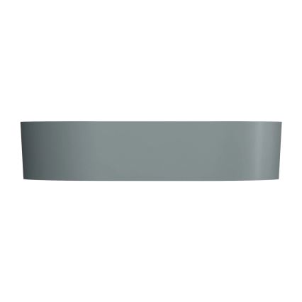 OMNIRES OVOUNAG - Nadgradni lavabo OVO 55x36 cm dolomit/matirana pepeljasto siva