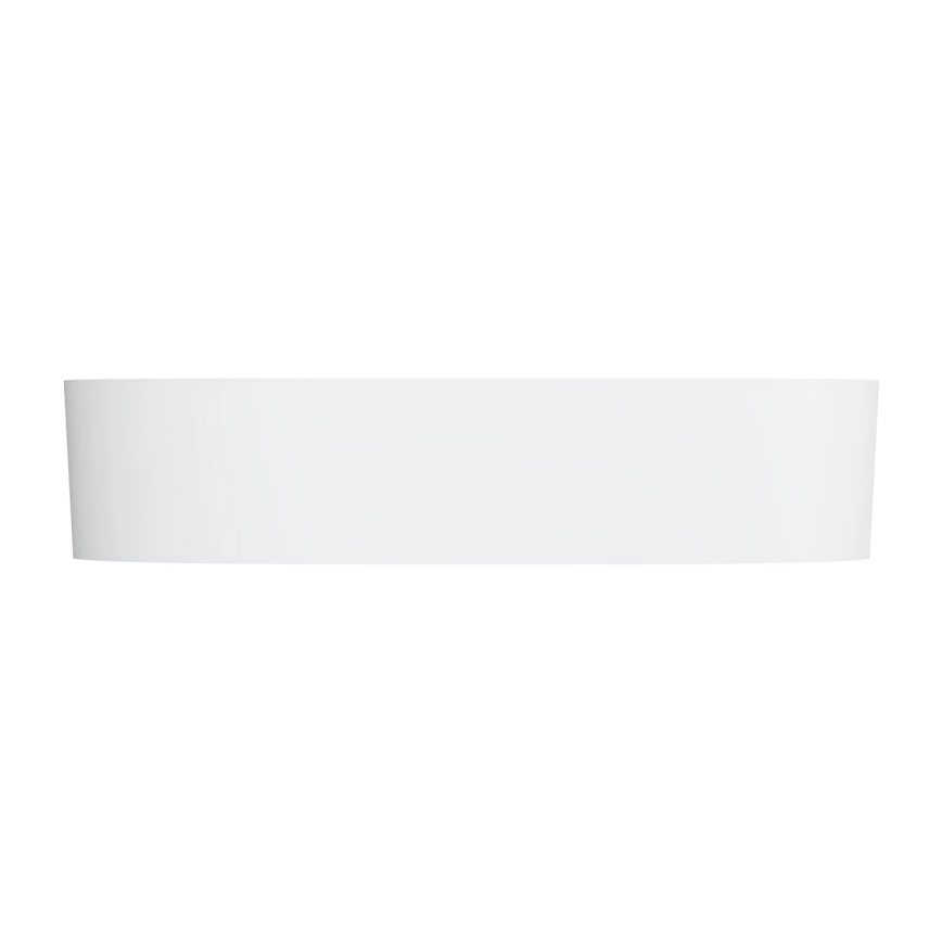 OMNIRES OVOUNBM - Nadgradni lavabo OVO 55x36 cm dolomit/mat bela