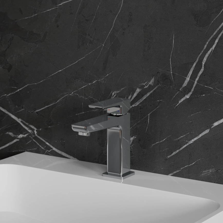 OMNIRES PM7410CR - Slavina za lavabo PARMA 15 cm sjajni krom