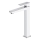 OMNIRES PM7412CRB - Slavina za lavabo PARMA 27,3 cm sjajni krom/bela