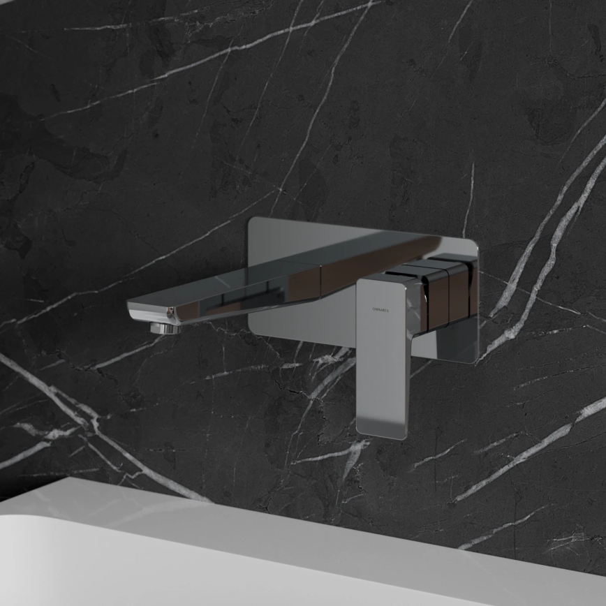 OMNIRES PM7415CR - Slavina za lavabo za skrivenu instalaciju PARMA sjajni krom
