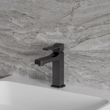 OMNIRES SL7710GR - Slavina za lavabo SLIDE 17 cm brušeno grafitno