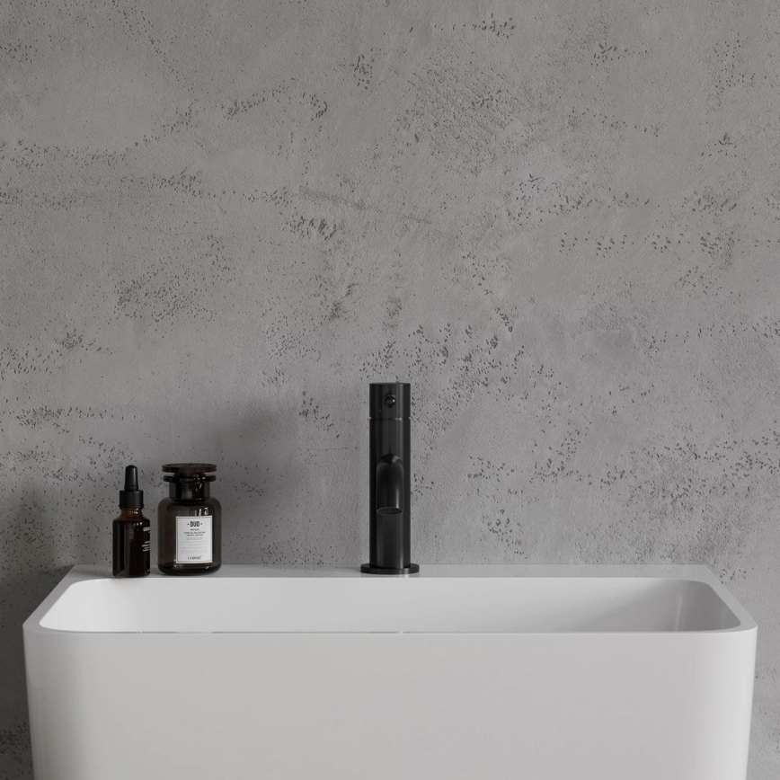 OMNIRES Y1210NBL - Slavina za lavabo Y 16,2 cm polu-matirana crno