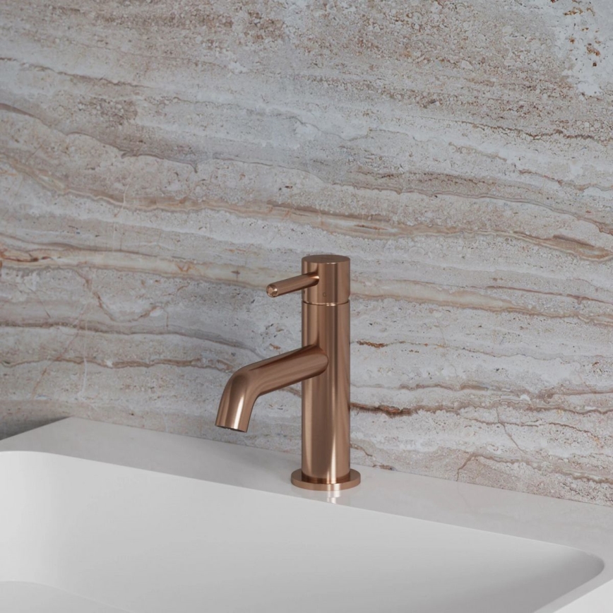OMNIRES Y1210NCPB - Slavina za lavabo Y 16,2 cm brušeno bakreno