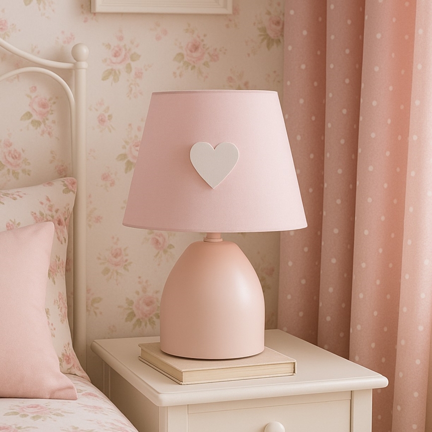 ONLI - Dečija lampica TITTA 1xE14/6W/230V 20 cm roze