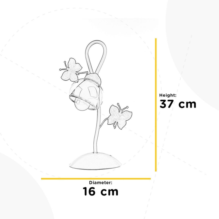 ONLI - Dečija stona lampa BUTTERFLY 1xE14/6W/230V