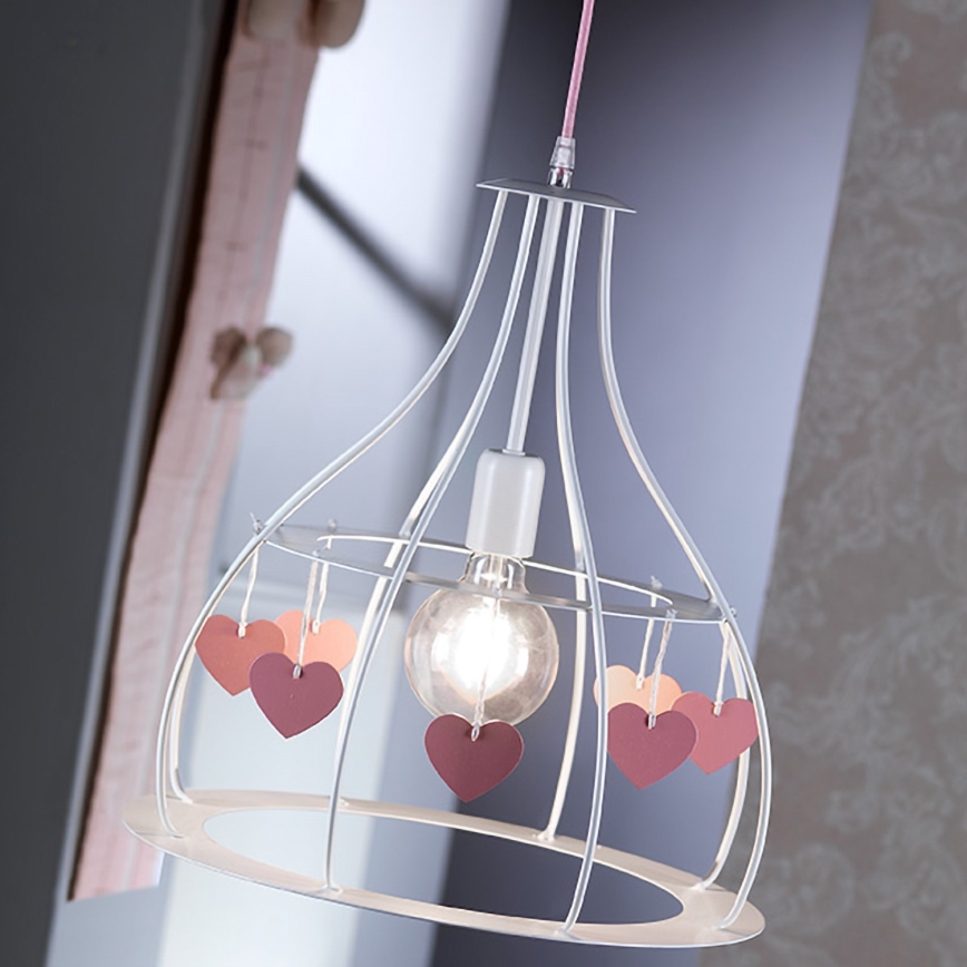 ONLI - Dečiji luster TITTA 1xE27/22W/230V roze