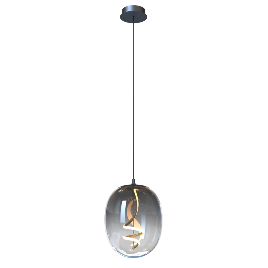 ONLI - LED luster na sajli LILLY LED/12W/230V 4000K crno