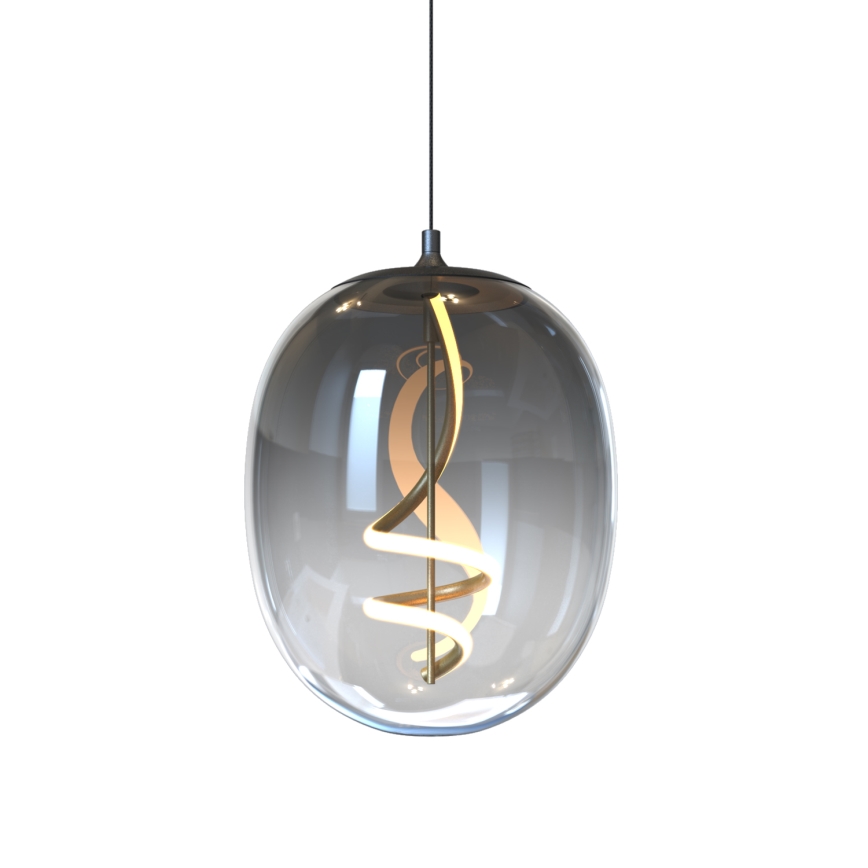 ONLI - LED luster na sajli LILLY LED/12W/230V 4000K crno