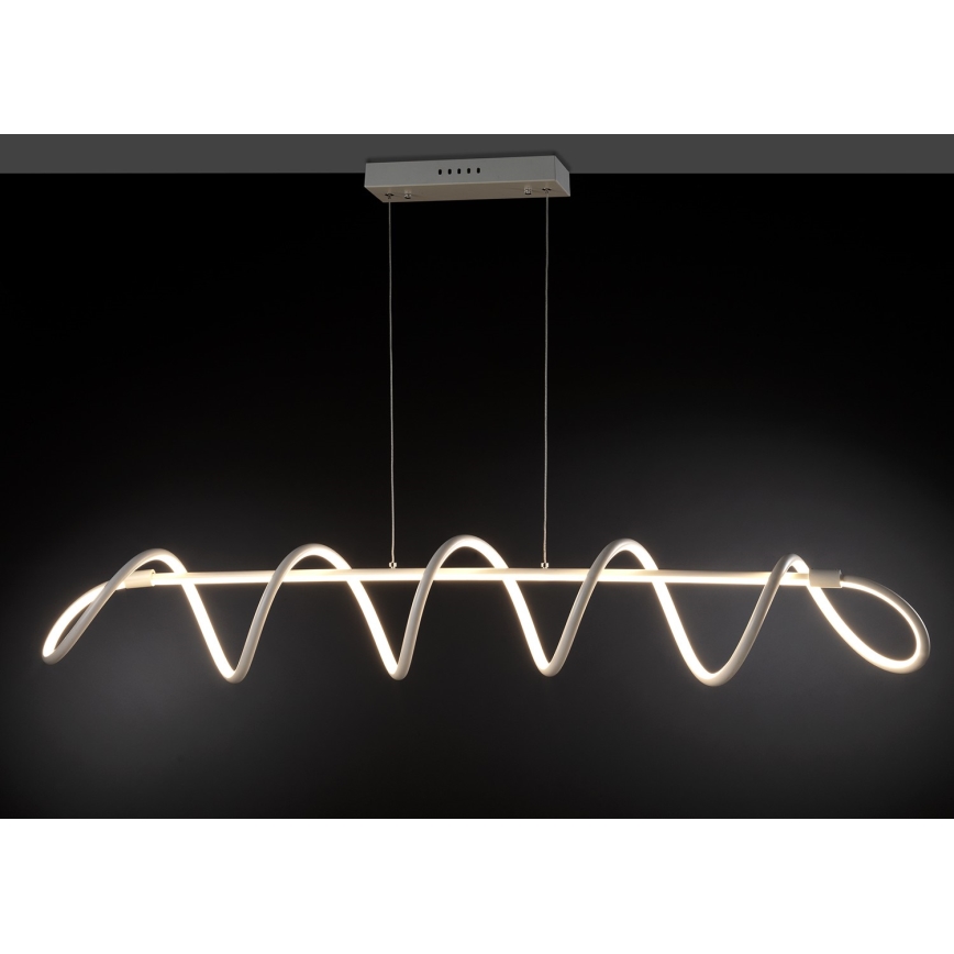 ONLI - LED luster na sajli SPIRALE LED/72W/230V 3000K bela