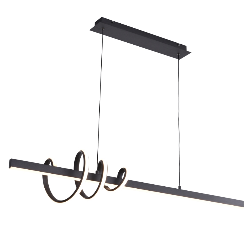 ONLI - LED luster na sajli SWING LED/30W/230V 4000K crno