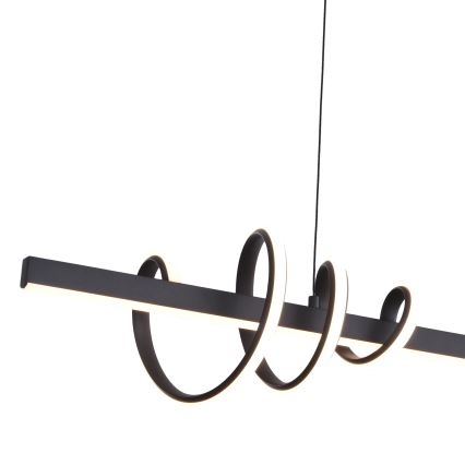 ONLI - LED luster na sajli SWING LED/30W/230V 4000K crno