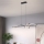 ONLI - LED luster na sajli TWIST LED/30W/230V 4000K crno