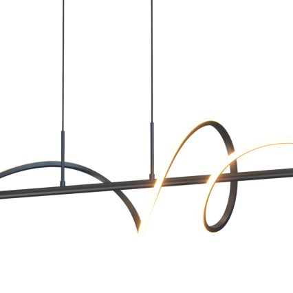ONLI - LED luster na sajli TWIST LED/30W/230V 4000K crno