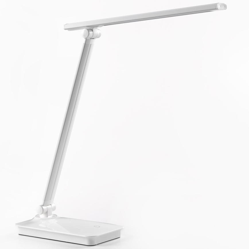 ONLI - LED Prigušiva stolna lampa na dodir sa USB portom DESKI LED/7W/230V 4000K bela