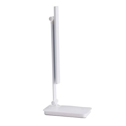 ONLI - LED Prigušiva stolna lampa na dodir sa USB portom DESKI LED/7W/230V 4000K bela