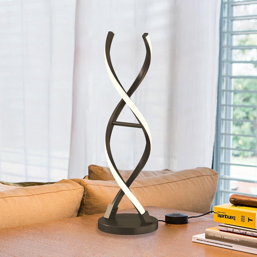 ONLI - LED Stona lampa DNA LED/12W/230V 4000K 48,5 cm srebrno