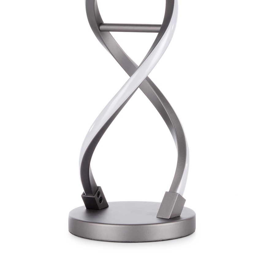 ONLI - LED Stona lampa DNA LED/12W/230V 4000K 48,5 cm srebrno