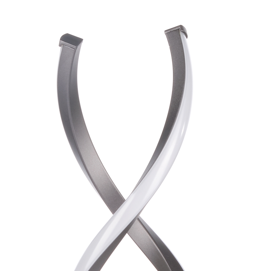 ONLI - LED Stona lampa DNA LED/12W/230V 4000K 48,5 cm srebrno