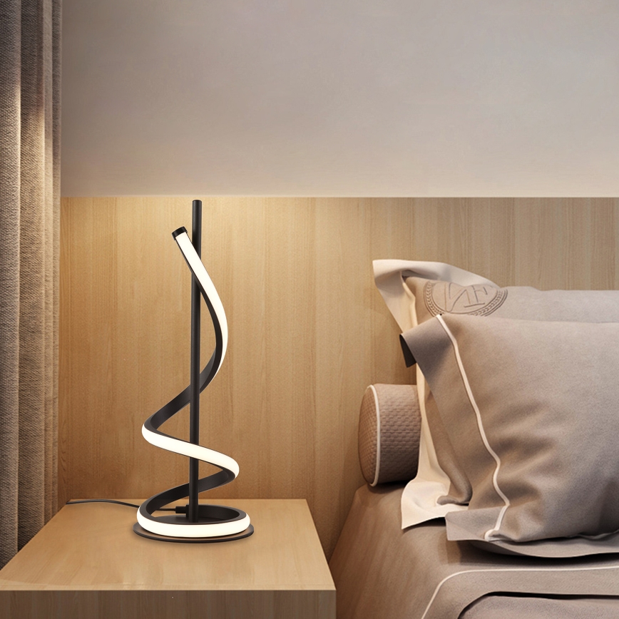ONLI - LED Stona lampa TWIST LED/12W/230V 4000K 40 cm crno
