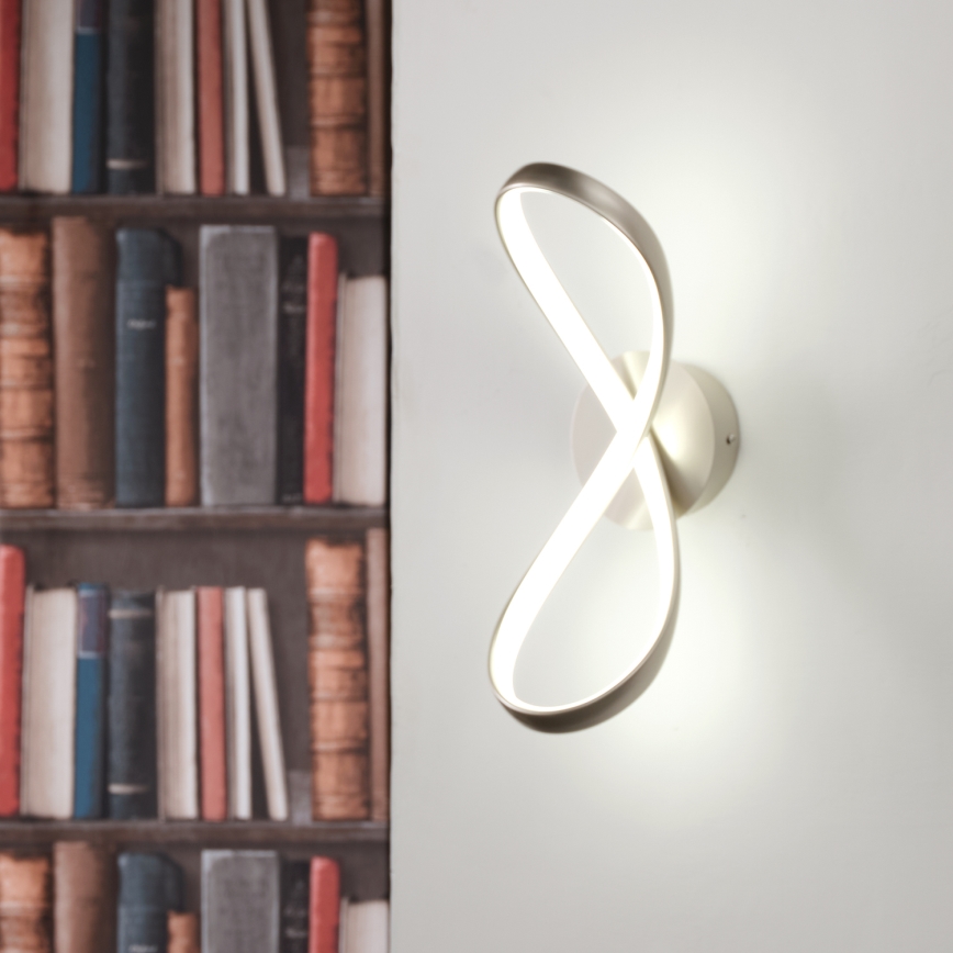 ONLI - LED Zidna lampa INFINITY LED/15W/230V 4500K mat krom