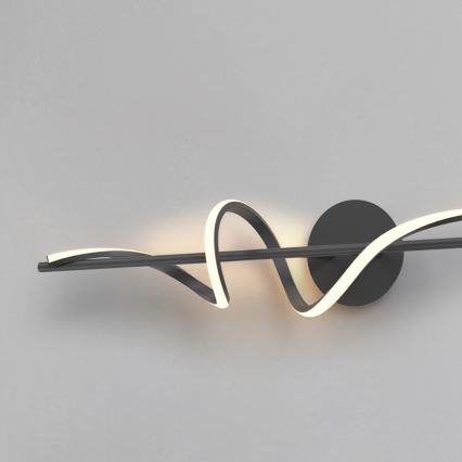 ONLI - LED Zidna lampa TWIST LED/25W/230V 4000K crno