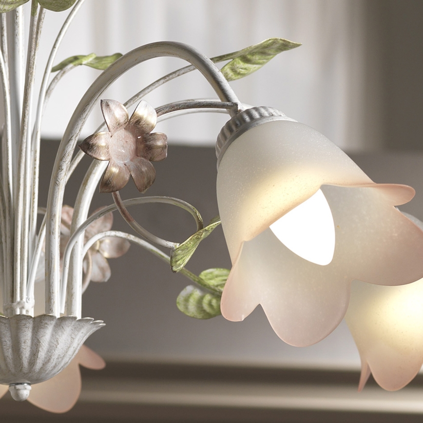 ONLI - Luster na lancu BOTTON DORO 5xE14/6W/230V