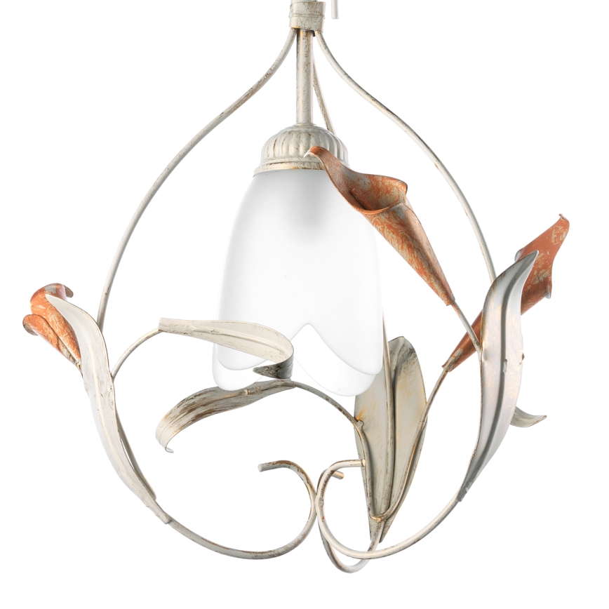 ONLI - Luster na lancu LUCREZIA 1xE14/6W/230V bronzana