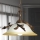 ONLI - Luster na lancu LUCREZIA 1xE27/22W/230V bronzana