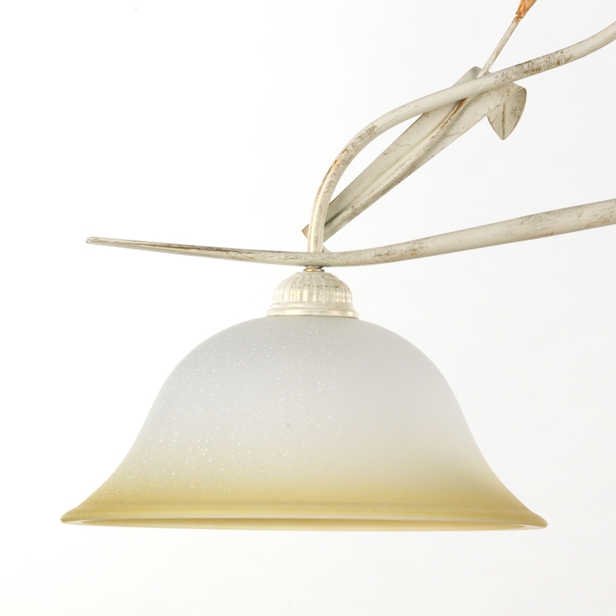 ONLI - Luster na lancu LUCREZIA 2xE27/22W/230V kremasta