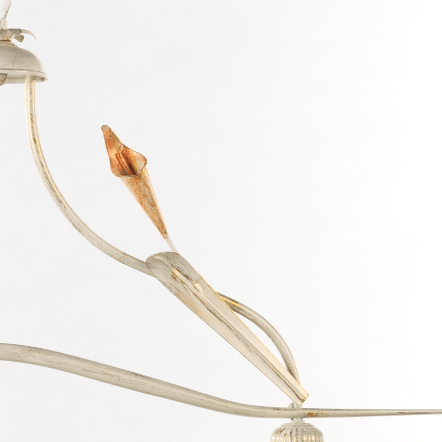 ONLI - Luster na lancu LUCREZIA 2xE27/22W/230V kremasta
