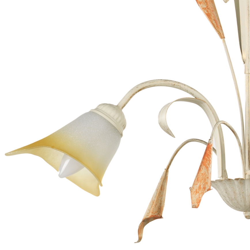 ONLI - Luster na lancu LUCREZIA 3xE14/6W/230V kremasta