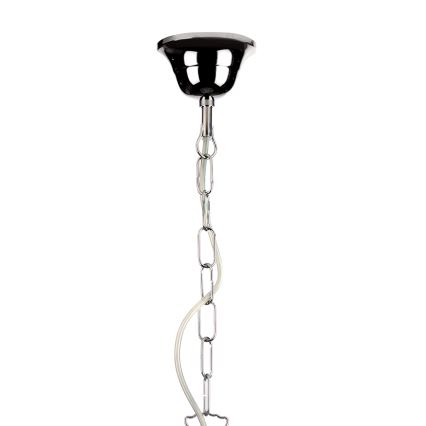 ONLI - Luster na lancu PIOGGIA 1xE27/22W/230V sjajni krom