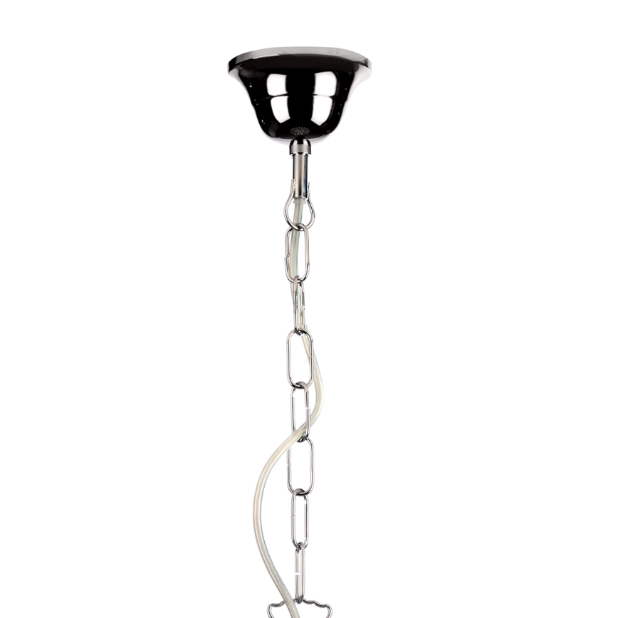 ONLI - Luster na lancu PIOGGIA 1xE27/22W/230V sjajni krom