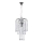 ONLI - Luster na lancu PIOGGIA 1xE27/22W/230V sjajni krom