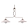 ONLI - Luster na lancu ROSINA 2xE27/22W/230V bronzana