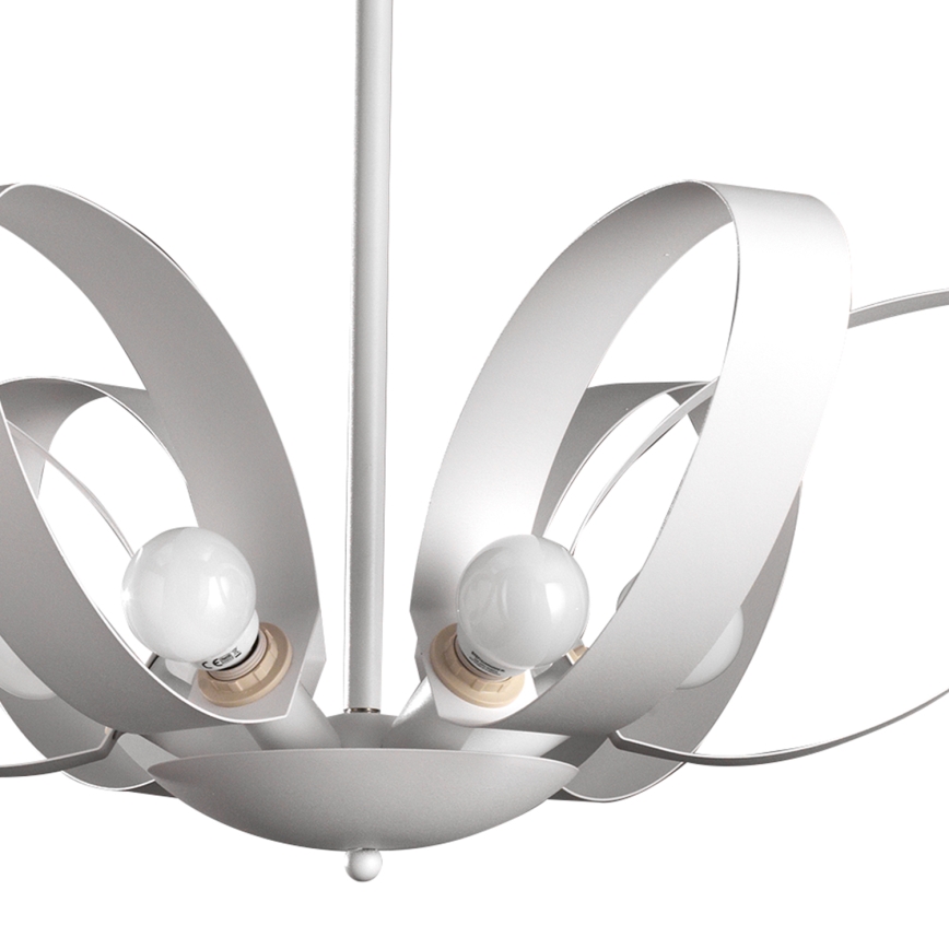 ONLI - Luster na lancu SERENA 6xE14/6W/230V bela