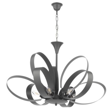 ONLI - Luster na lancu SERENA 9xE14/6W/230V crno