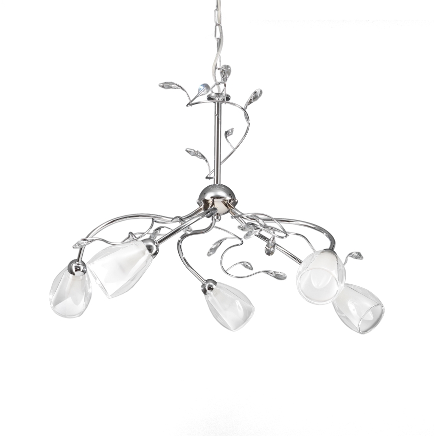 ONLI - Luster na lancu SHARON 5xE14/6W/230V