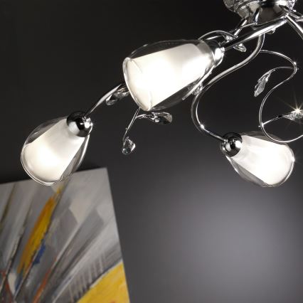 ONLI - Luster na lancu SHARON 5xE14/6W/230V