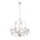 ONLI - Luster na lancu TERESA 5xE14/6W/230V bela