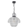 ONLI - Luster na lancu ZAIR 1xE27/22W/230V crno/srebrno